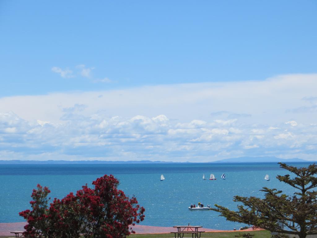 Harbour View Motel On Ahuriri Beach In Napier Nz With Sea View Suites Esterno foto