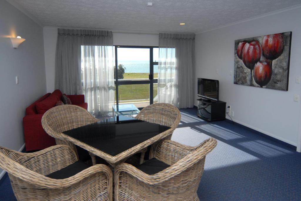 Harbour View Motel On Ahuriri Beach In Napier Nz With Sea View Suites Camera foto
